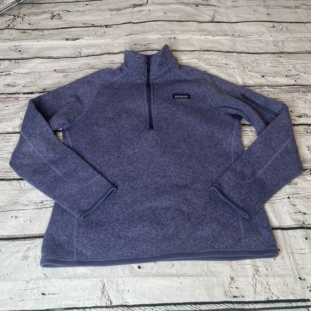 Patagonia Better Sweater 1/4-Zip Fleece Jacket Size M